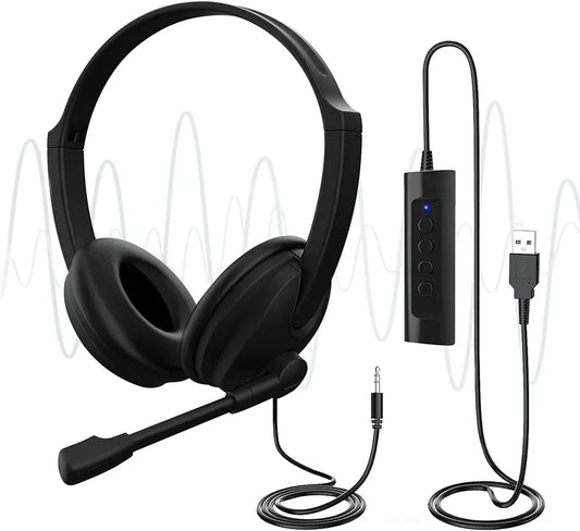 Best Christmas gift || USB Headset with Microphone for PC Laptop