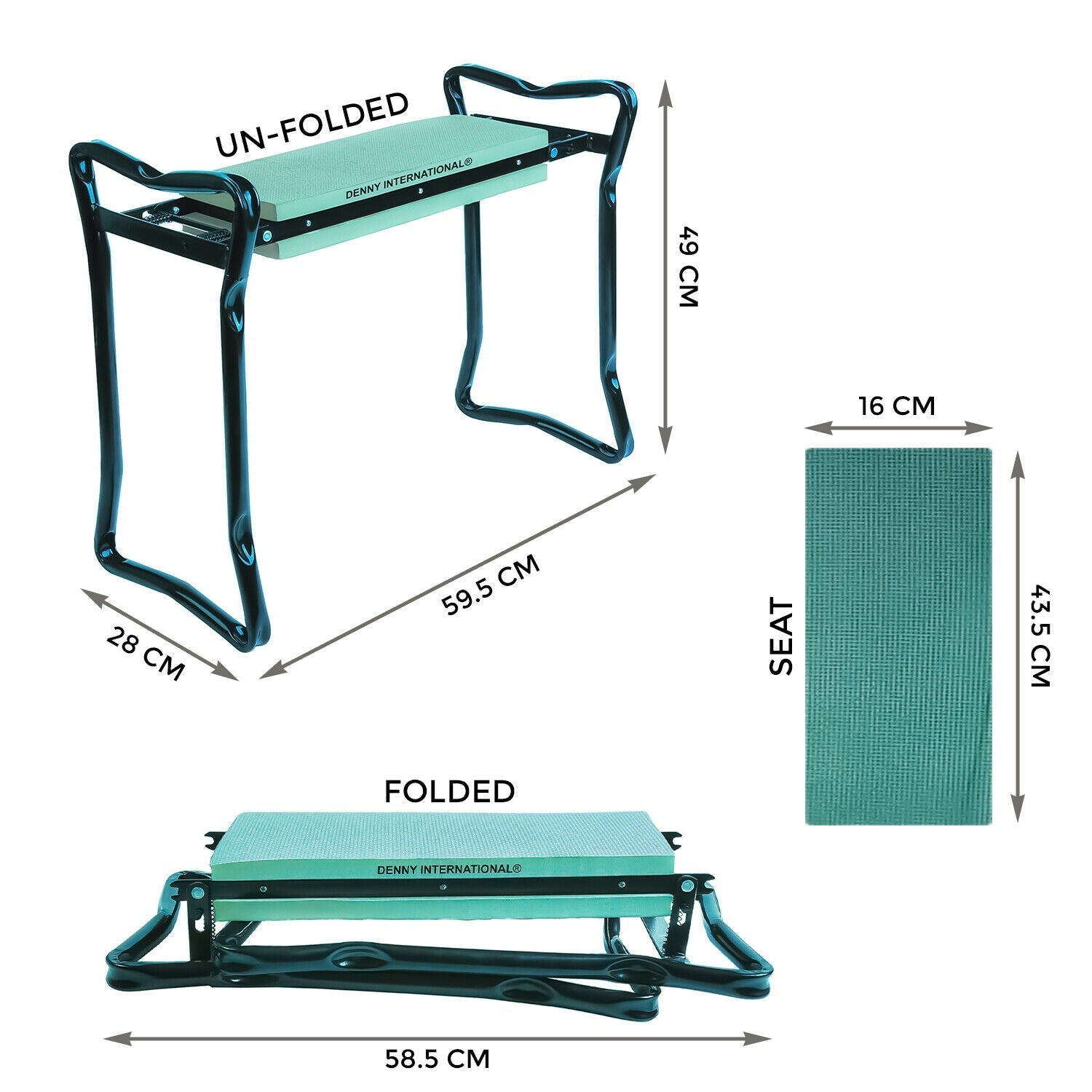 PORTABLE FOLDING Garden Bench