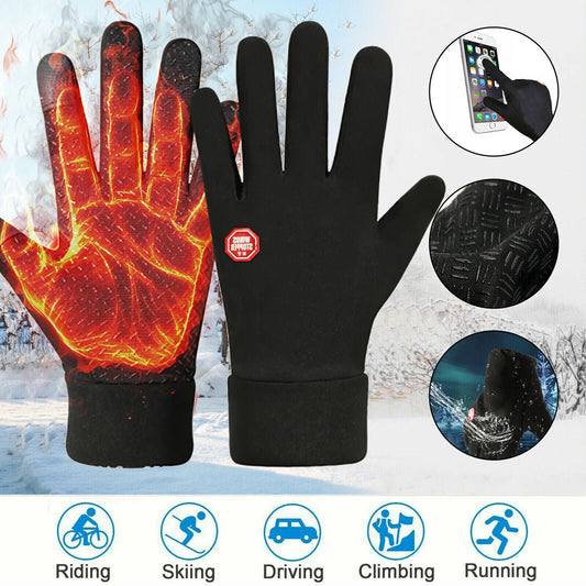 Winter Warm Gloves Thermal Windproof Ski Gloves for Cold Weather Men Women UK