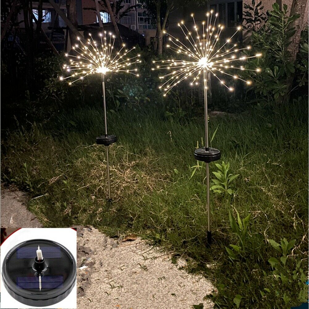 4pcs 150 LED Garden Solar Light