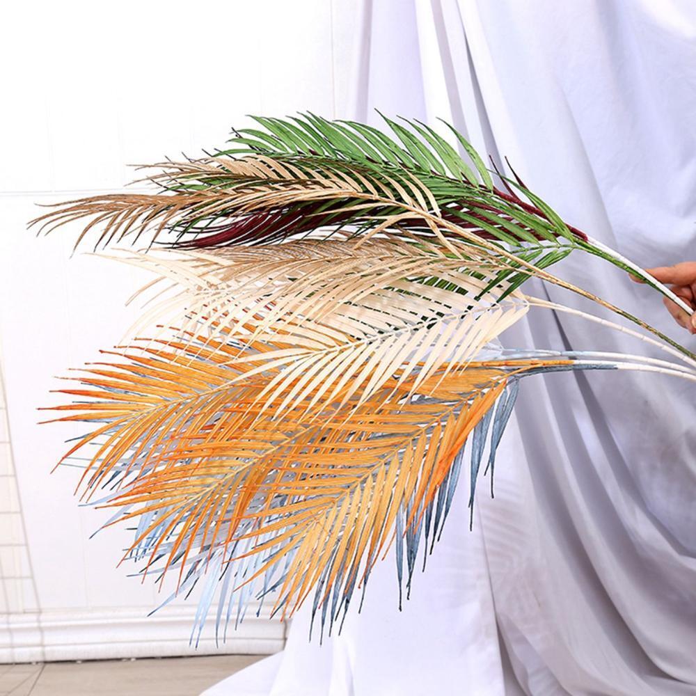 3 Branch Artificial Flower Savannah Palm Coconut Leaves Conifer Home Decor 92CM