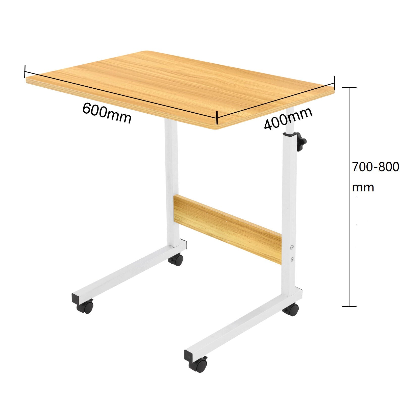 Notebook Desk Adjustable Portable Laptop Table Trolley Sofa Bed Tray Computer