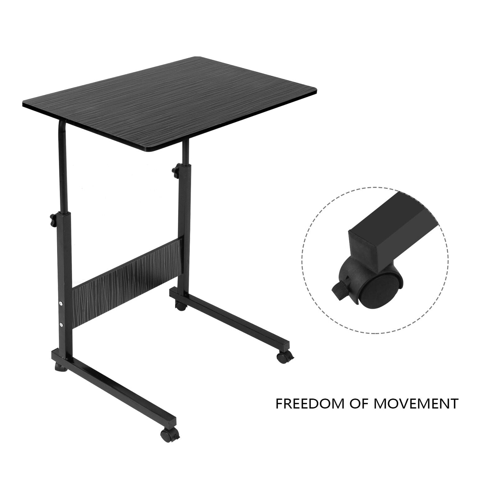 Notebook Desk Adjustable Portable Laptop Table Trolley Sofa Bed Tray Computer