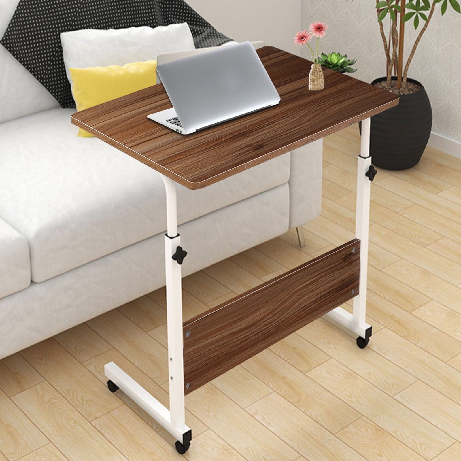 Notebook Desk Adjustable Portable Laptop Table Trolley Sofa Bed Tray Computer