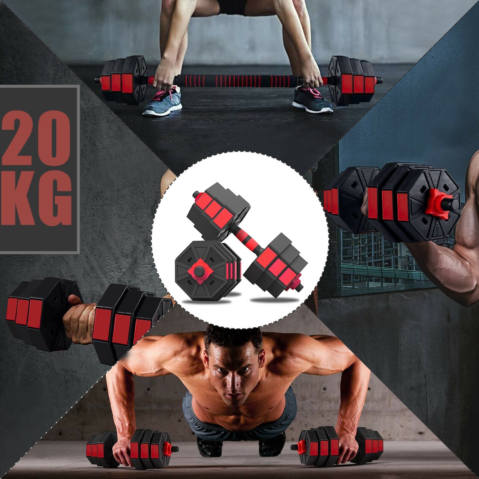 20kg dumbbells