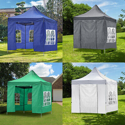 2x2m Pop-up Gazebo 420D Oxford Marquee Canopy Outdoor Patio Party Tent HQ