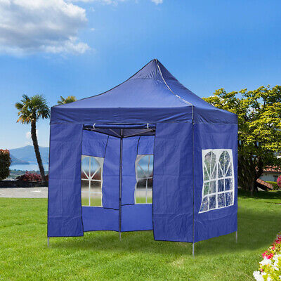 2x2m Pop-up Gazebo 420D Oxford Marquee Canopy Outdoor Patio Party Tent HQ