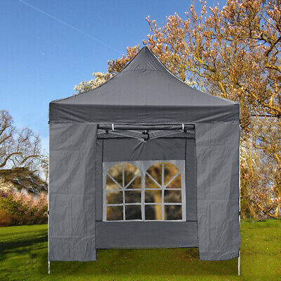 2x2m Pop-up Gazebo 420D Oxford Marquee Canopy Outdoor Patio Party Tent HQ