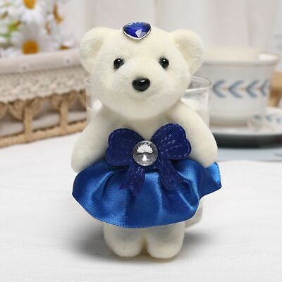 10PCS Small Teddy Bear Birthday Bouquet Wedding Valentine's Day Decoration Plush