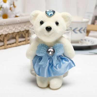 10PCS Small Teddy Bear Birthday Bouquet Wedding Valentine's Day Decoration Plush