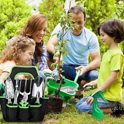 Durable Garden Tools Set, Heavy Duty Hand Gardening kit with Tote Bag