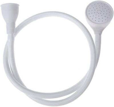 Single Tap Shower Spray Hose Bath Pipe Tub Sink Spray Attachment Head Washing