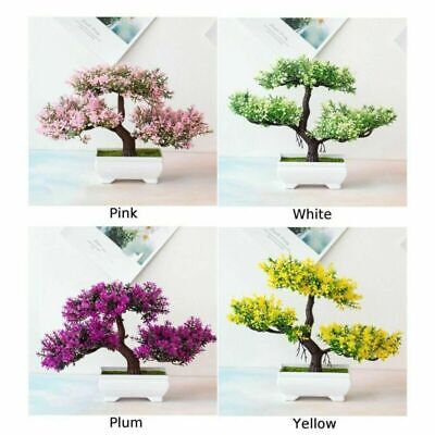 Bonsai Simulation Artificial Pot Plants Home Hotel Fake Pine Tree Decor Durable