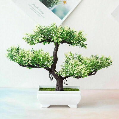 Bonsai Simulation Artificial Pot Plants Home Hotel Fake Pine Tree Decor Durable