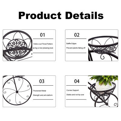 Bicycle Planter Metal Plant Stand Garden Bike Flower