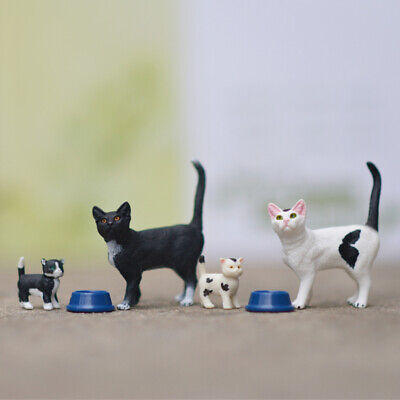 White Black Pet Kitten Decor Accessories 11.5