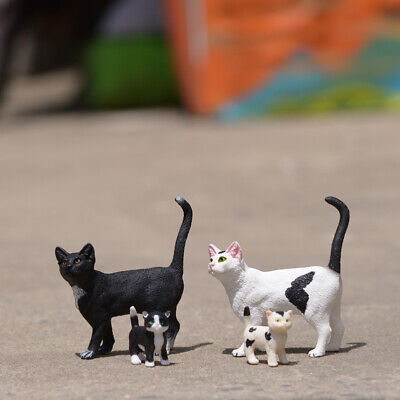 White Black Pet Kitten Decor Accessories 11.5