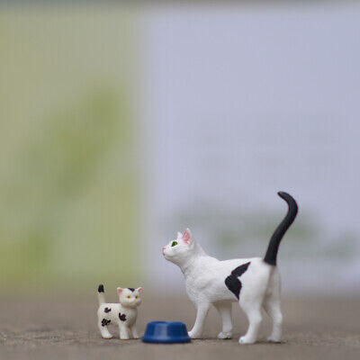 White Black Pet Kitten Decor Accessories 11.5