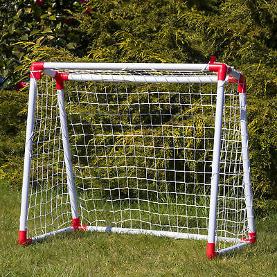 Childrens Mini Football Goal Post Twin Set Kids