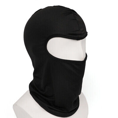 Balaclava Full Face Mask Men Women Cycling Ski Winter Warm Neck Black Motorbike