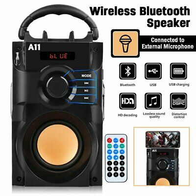 Bluetooth Speaker Portable Wireless Sound Box FM Radio