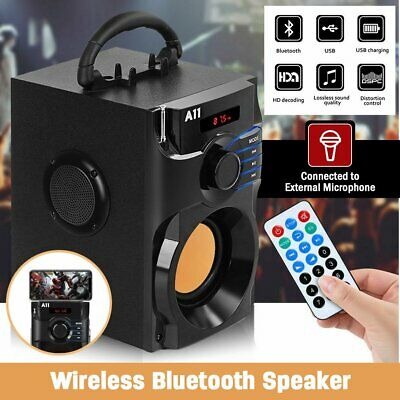 Bluetooth Speaker Portable Wireless Sound Box FM Radio