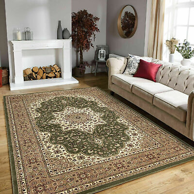 Luxury Non Slip Large Traditional Rugs Bedroom Living Room Rug