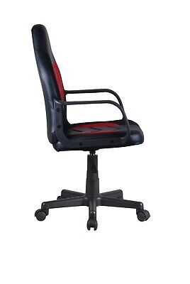 Office Racing Sports Computer Desk Gaming Swivel Chair PU Leather Mesh Executive