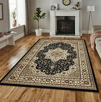 Luxury Non Slip Large Traditional Rugs Bedroom Living Room Rug