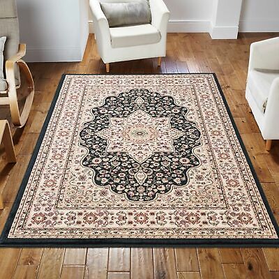 Luxury Non Slip Large Traditional Rugs Bedroom Living Room Rug