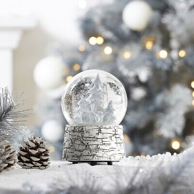 Christmas Snow Globe Reindeer Deer Snowy Xmas Tree Musical Christmas Snow Globe Decor Gift