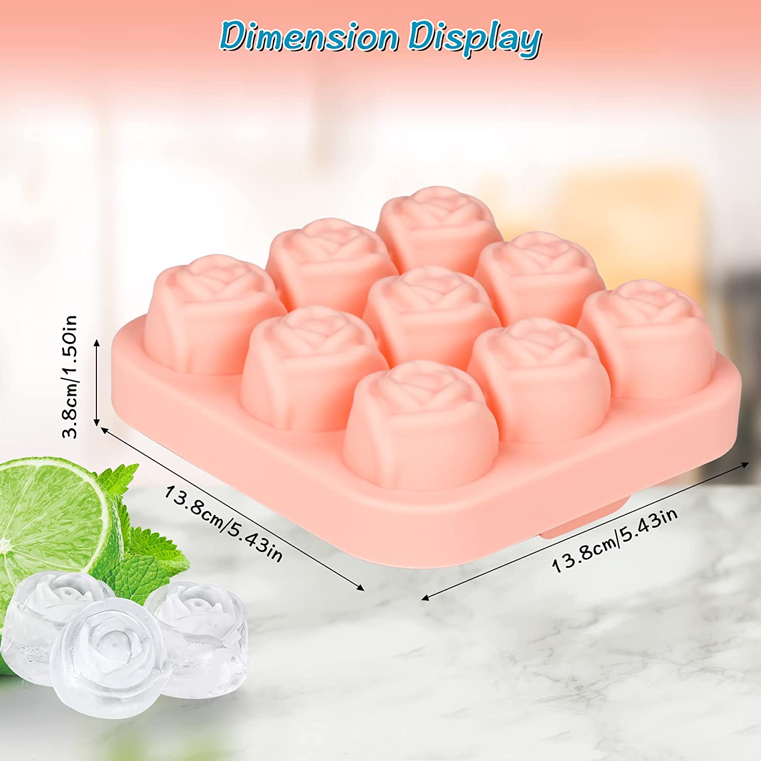 Rose Ice Cube Tray