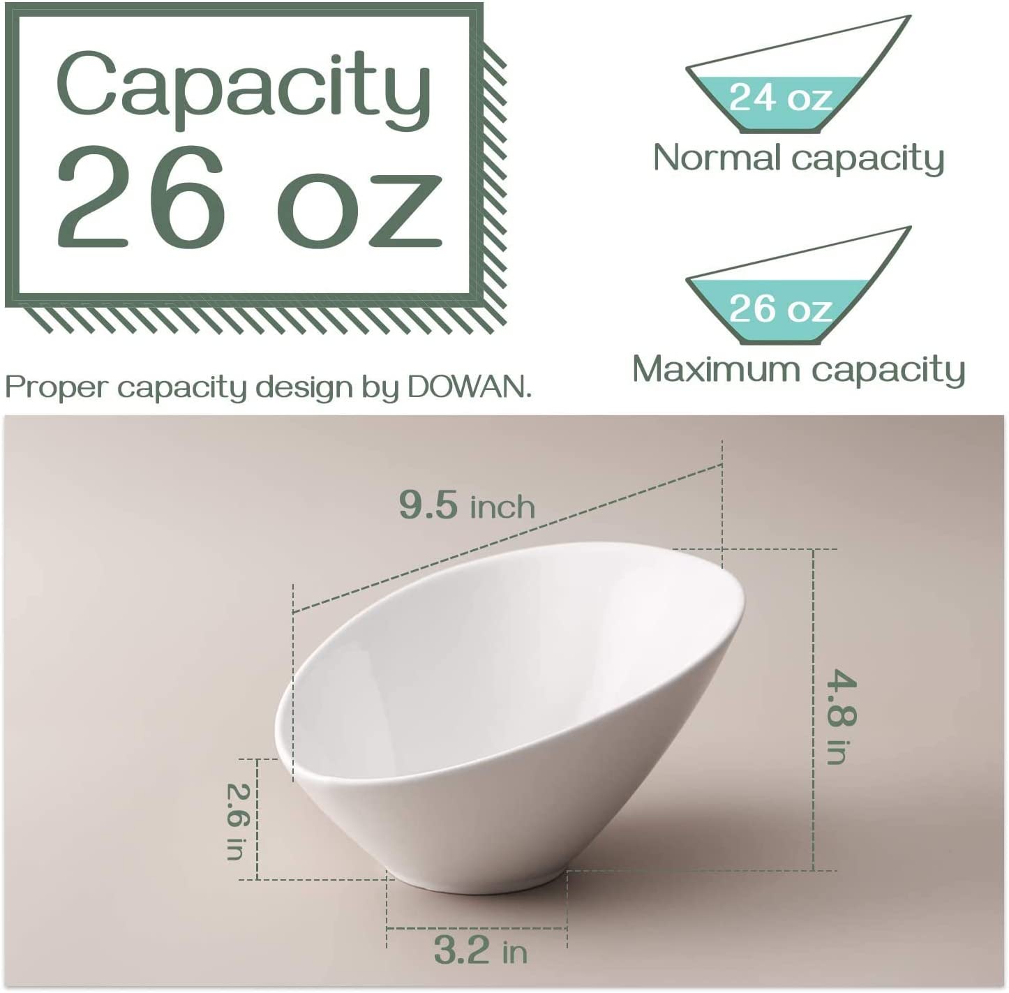 Salad Bowl, 26 oz (770 ml)