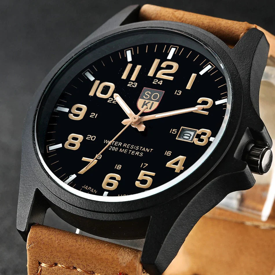 Sport Military Watches Fashion Casual Quartz