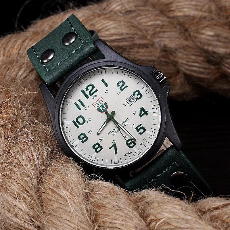 Sport Military Watches Fashion Casual Quartz