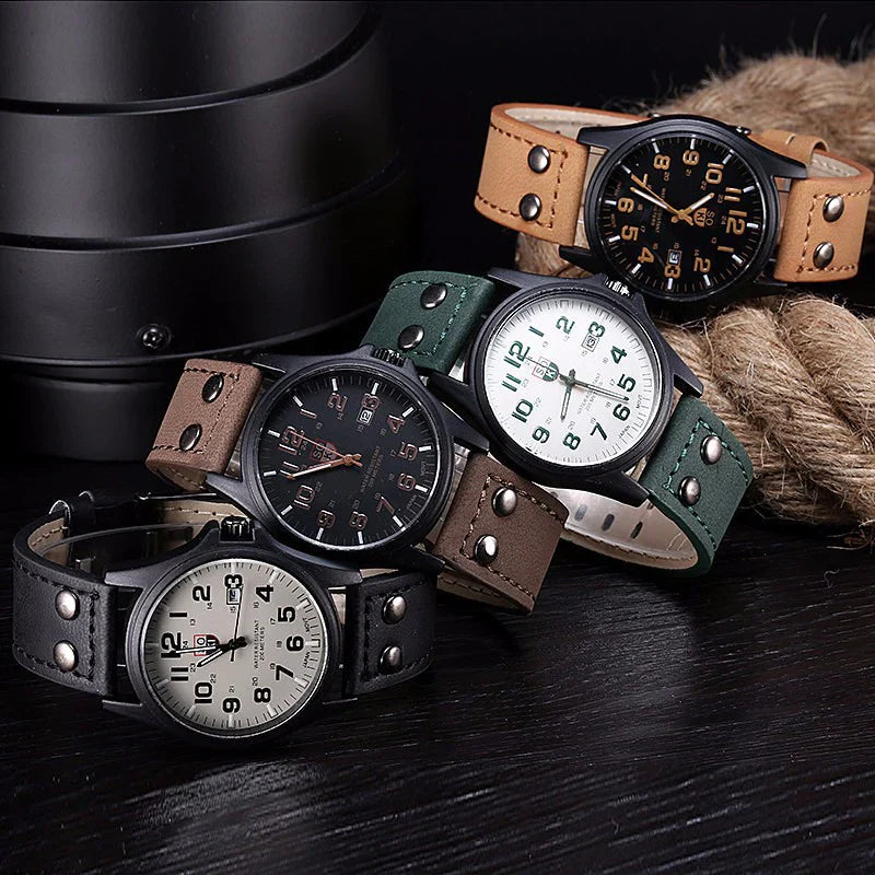 Sport Military Watches Fashion Casual Quartz