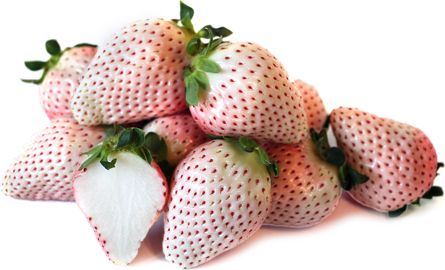 White Alpine Strawberry Fragaria Vesca Pineberry, Sweet Pinapple Flavour Seeds 50 seeds