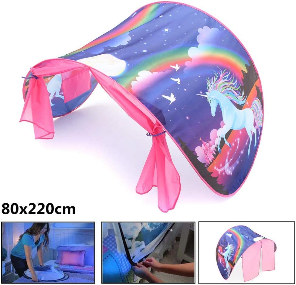 Unicorn Bed Tents for Girls Boys