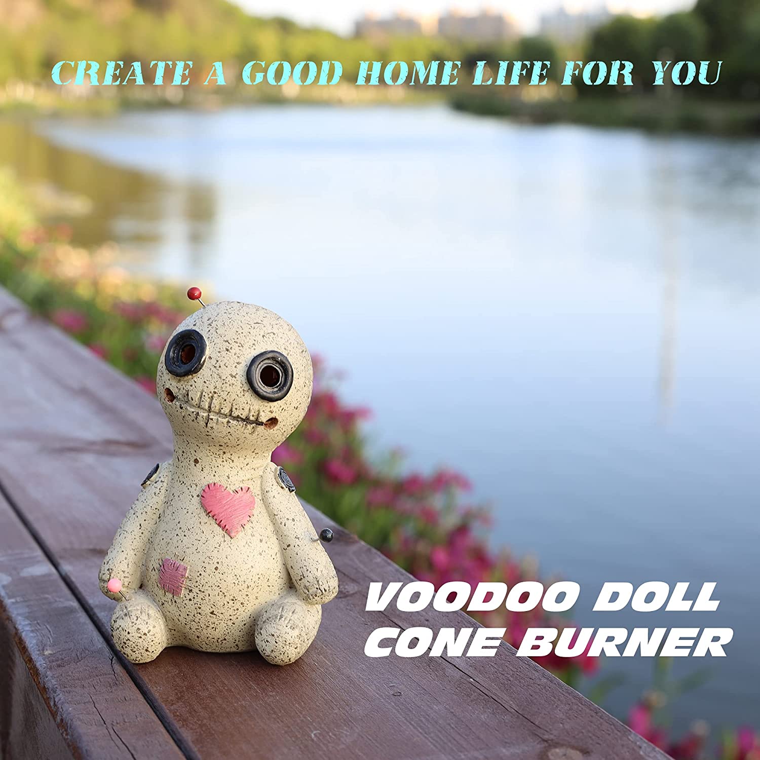 Voodoo Doll Cone Incense Burner