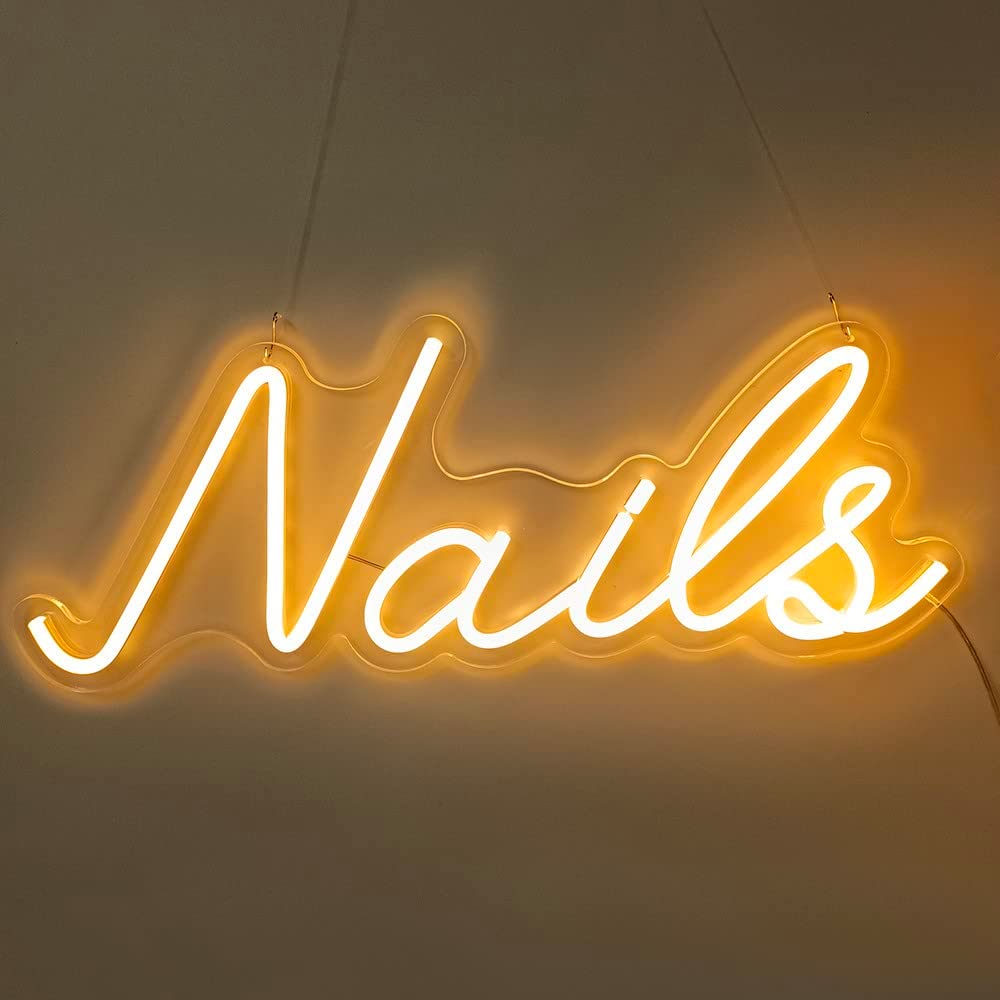 Neon Nails Sign