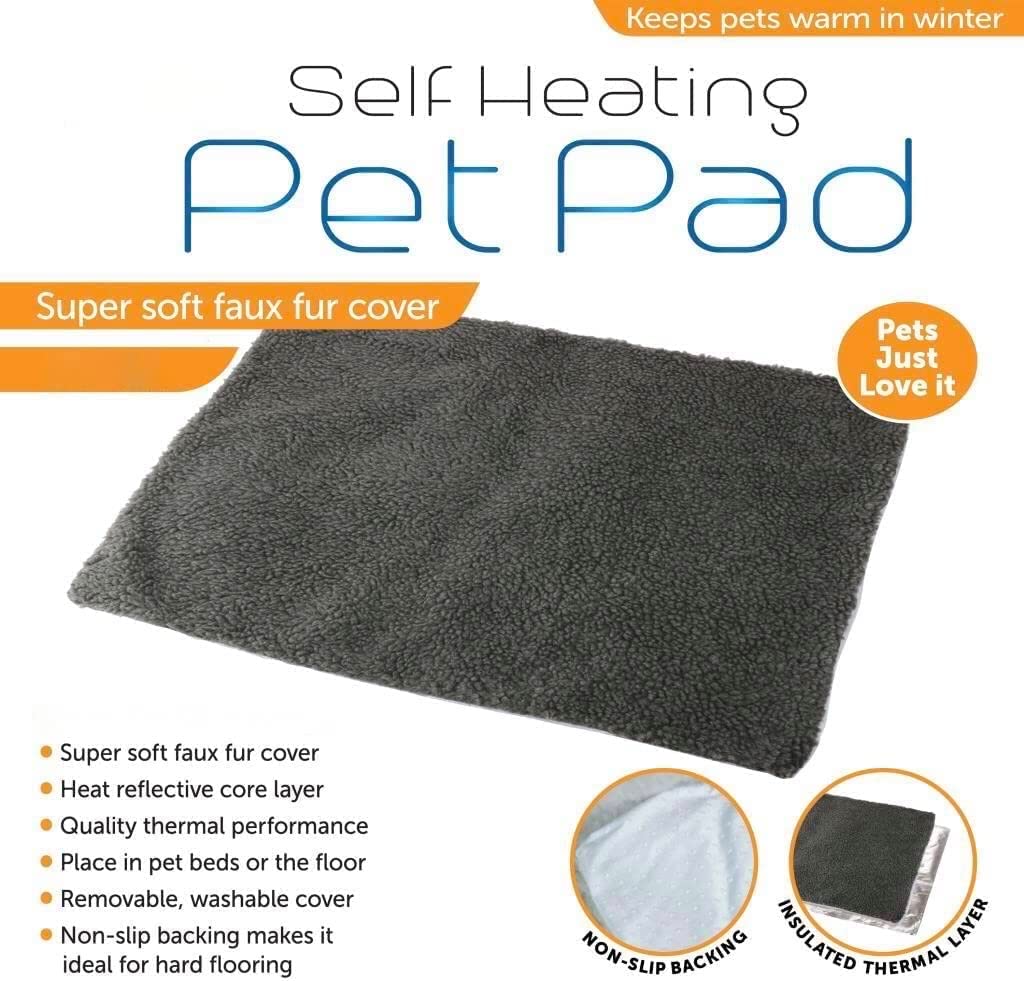 Self Heating Pet Bed Super Soft Comfortable