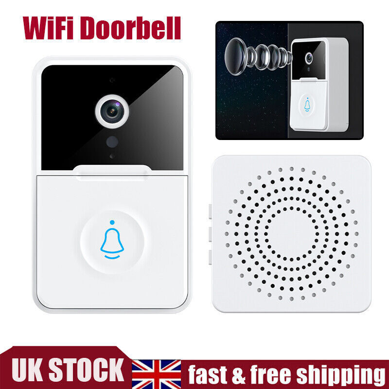 SMART WIRELESS WIFI RING DOORBELL SECURITY INTERCOM VIDEO CAMERA DOOR BELL CAM